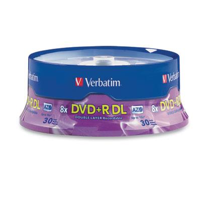 Verbatim 96542 8.5GB Dual-Layer DVD+Rs (30-ct Spindle)
