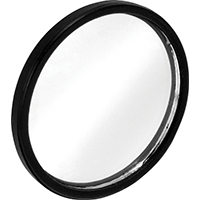 Victor 22-1-00421-8 Wide Angle Blind Spot Mirror, 2 in Dia, Round, Black