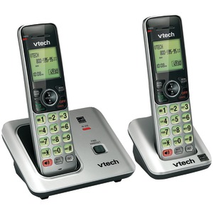 VTECH VTCS6619-2 DECT 6.0 EXPANDABLE SPEAKERPHONE WITH CALLER ID (2-HANDSET SYSTEM)