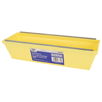MintCraft 150053L Drywall Mud Pan, 12 in L, Plastic, Yellow