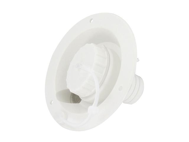 Gravity Water Inlet, White, Carded