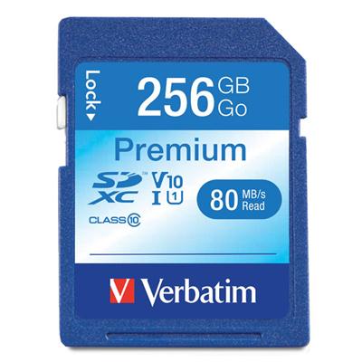 256GB Premium SDXC Memory Card