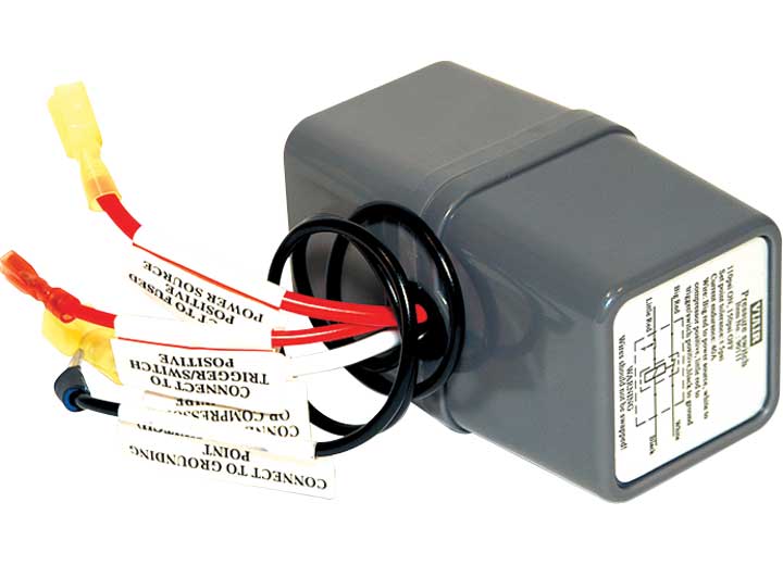 PRESSURE SWITCH WITH RELAY, 1/8IN NPT M PORT, (85 PSI ON, 105 PSI OFF)