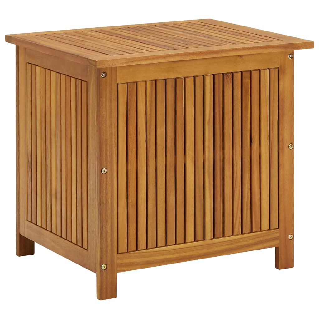 vidaXL Patio Storage Box 23.6"x19.7"x41.7" Solid Acacia Wood