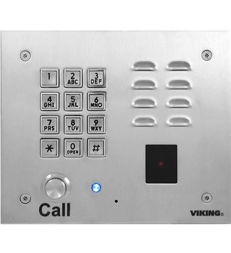 VoIP Vandal Resistant Phone Stainless