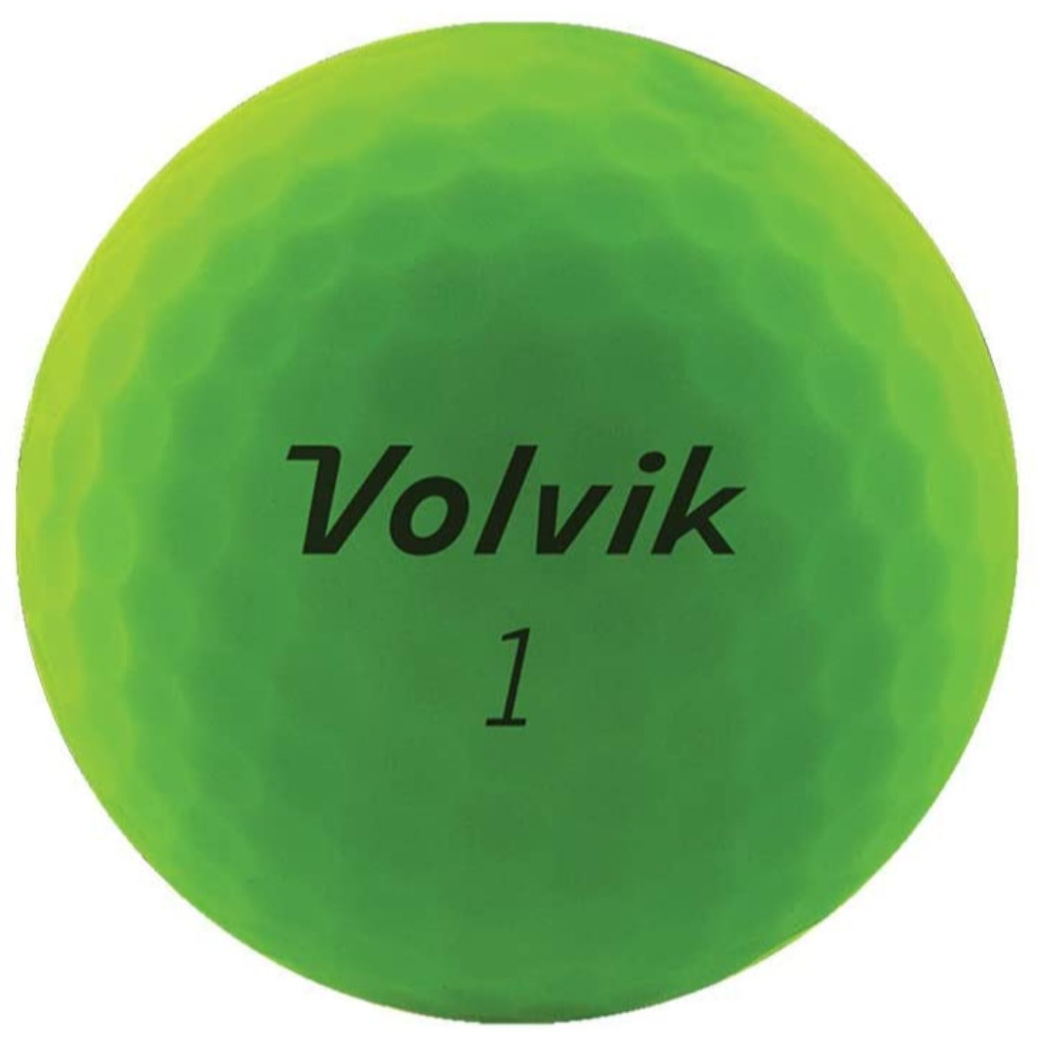 Volvik 2020 Vivid 3 Pc Golf Balls Matte Green