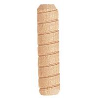 Waddell 774 Spiral Groove Dowel Pin, 1/4 in Dia x 1-1/4 in L