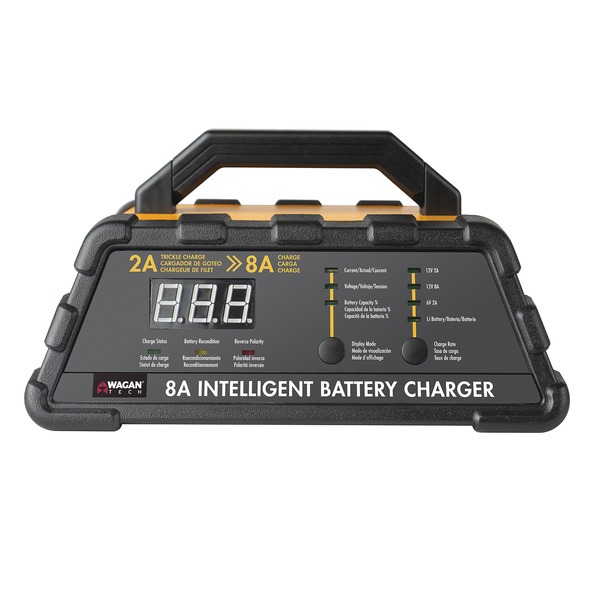 Wagan Tech 7406 8-Amp 6-Stage Intelligent Battery Charger
