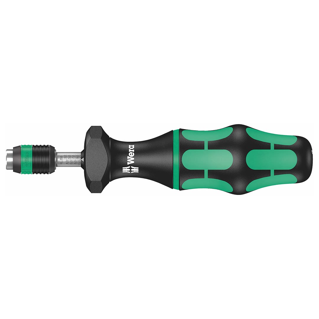 Wera Adjustable Torque Screwdriver (in-lbs Scale) with Quick-Release Chuck