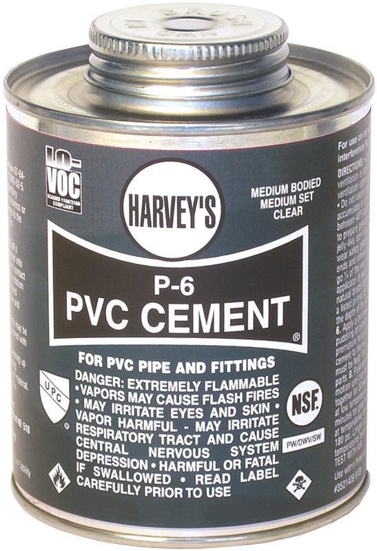 018160-24 1/2PT MED PVC CEMENT