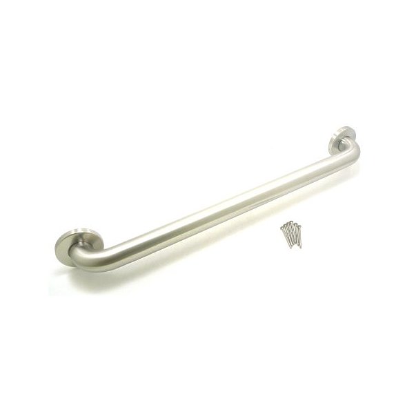 WINGITS GRAB BAR SATIN STAINLESS STEEL 30 IN. L X 1-1/2 IN.