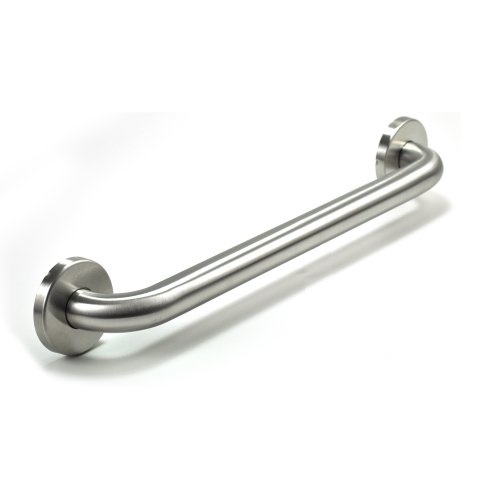 18"x1-1/4" Wingits Grab Bar With Cover, Satin Stainless Steel