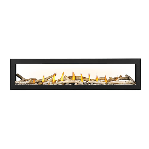 Napoleon Vector 74 See-Through Direct Vent Electronic Ignition Natural Gas Fireplace - LV74P2