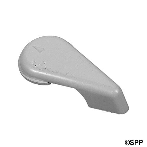 Handle, Air Control, Waterway Top Access, 1", Scalloped, Gray