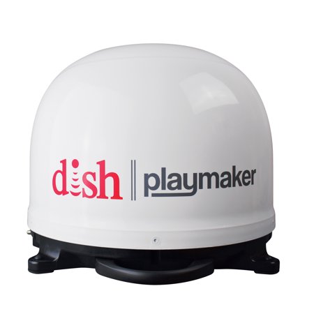 Dish Playmaker Automatic Satellite System, White