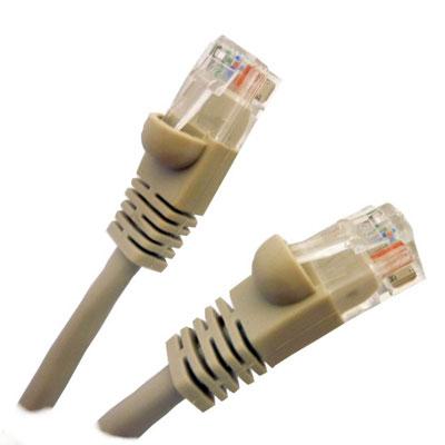 25' CAT6 Patch Cable Gray
