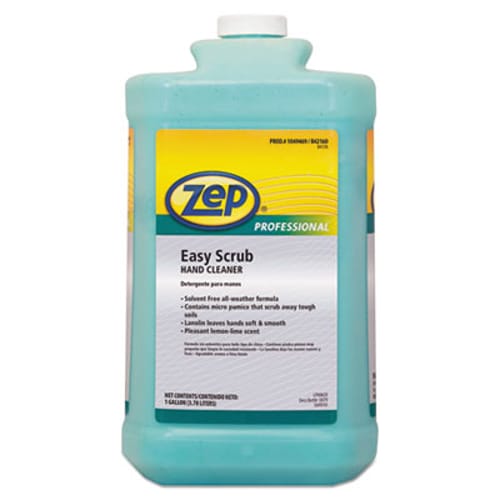 Industrial Hand Cleaner, Easy Scrub, 1 gal Bottle with Pump, 4/Case