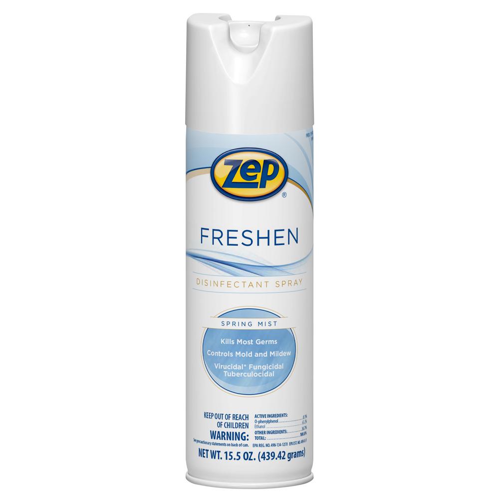 Freshen Disinfectant Spray, Spring Mist, 15.5 oz Aerosol Spray