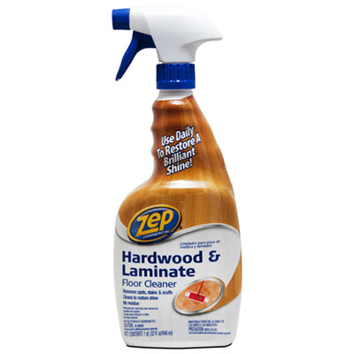 Hardwood and Laminate Cleaner, 32 oz Spray Bottle