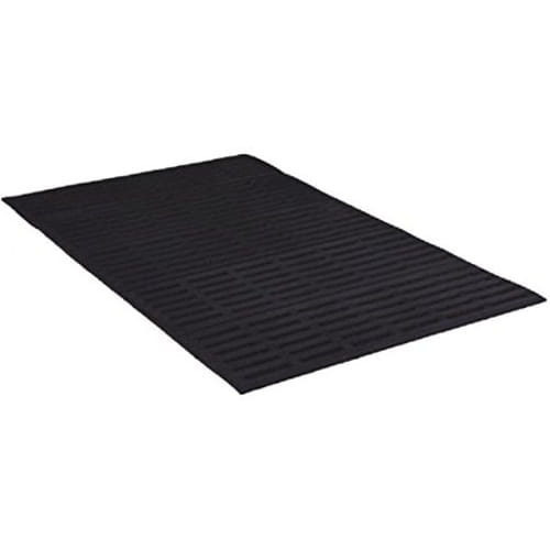 2' x 22' Counter Tred Mat 1/2" Slotted General Purpose Black