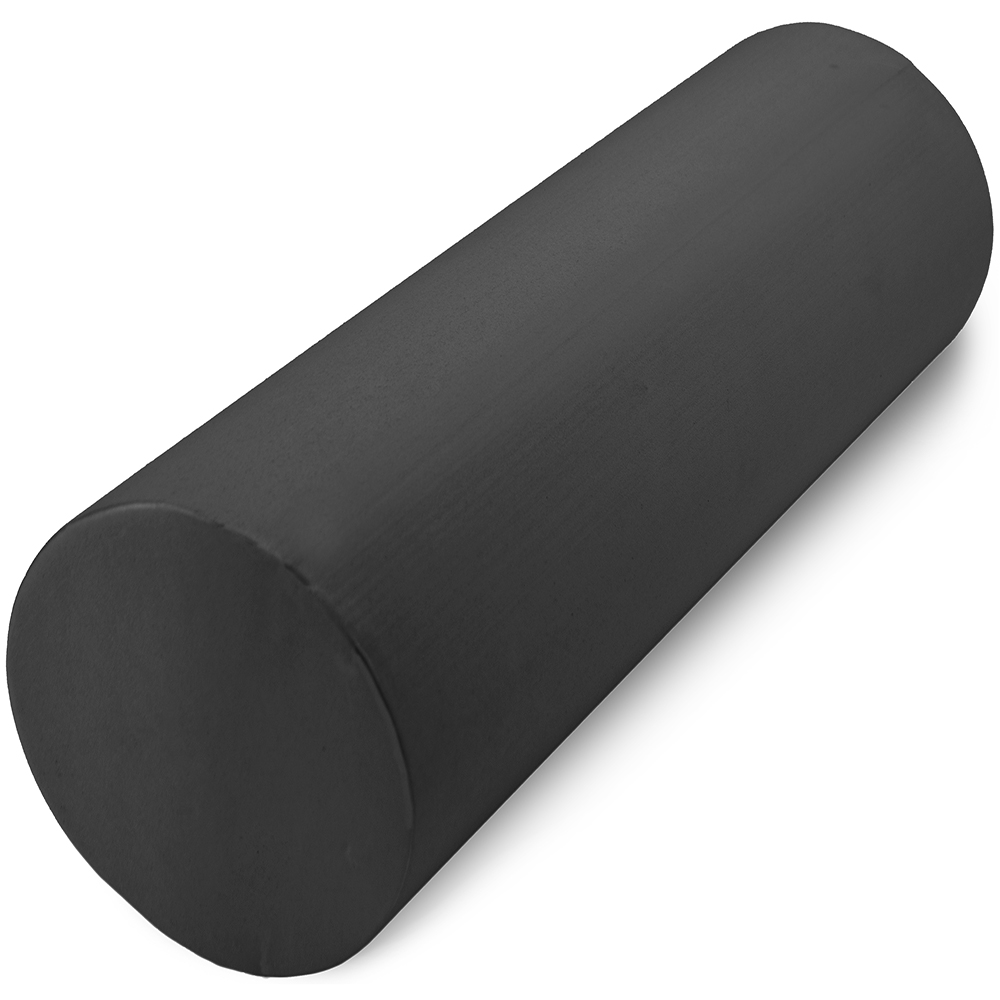Black 18" x 6" Premium High-Density EVA Foam Roller