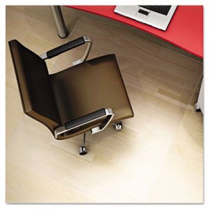Deflecto Polycarbonate Chair Mat for Hard Floors - Hard Floor - 60" Length x 46" Width - Rectangle - Polycarbonate - Clear
