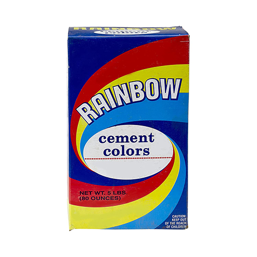 5 lb Box of Rainbow Color - Cement Red