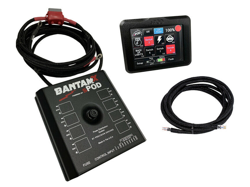 BANTAMX TOUCHSCREEN FOR UNI WITH 36IN BATTERY CABLES