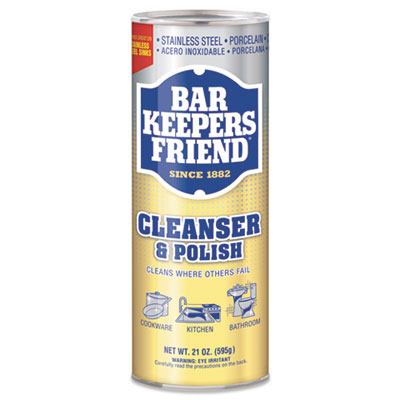 Powdered Cleanser & Polish, 21oz Can, 12/Carton
